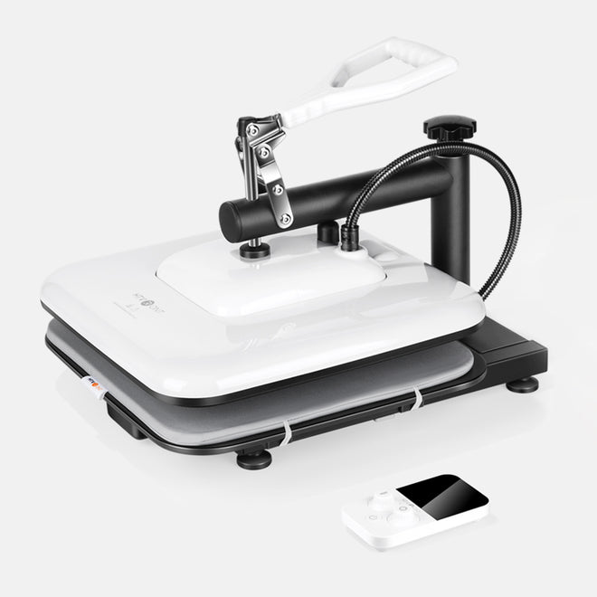 Machine à presse à chaud manuelle HTVRONT  38 × 38 cm, 220–240V 