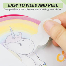 Papier de Transfert Thermique A4 - Lot de 6 (Tissu Clair)