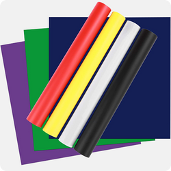 Feuille de vinyle adhésif permanent - 30,5 cm x 30,5 cm, lot de 7