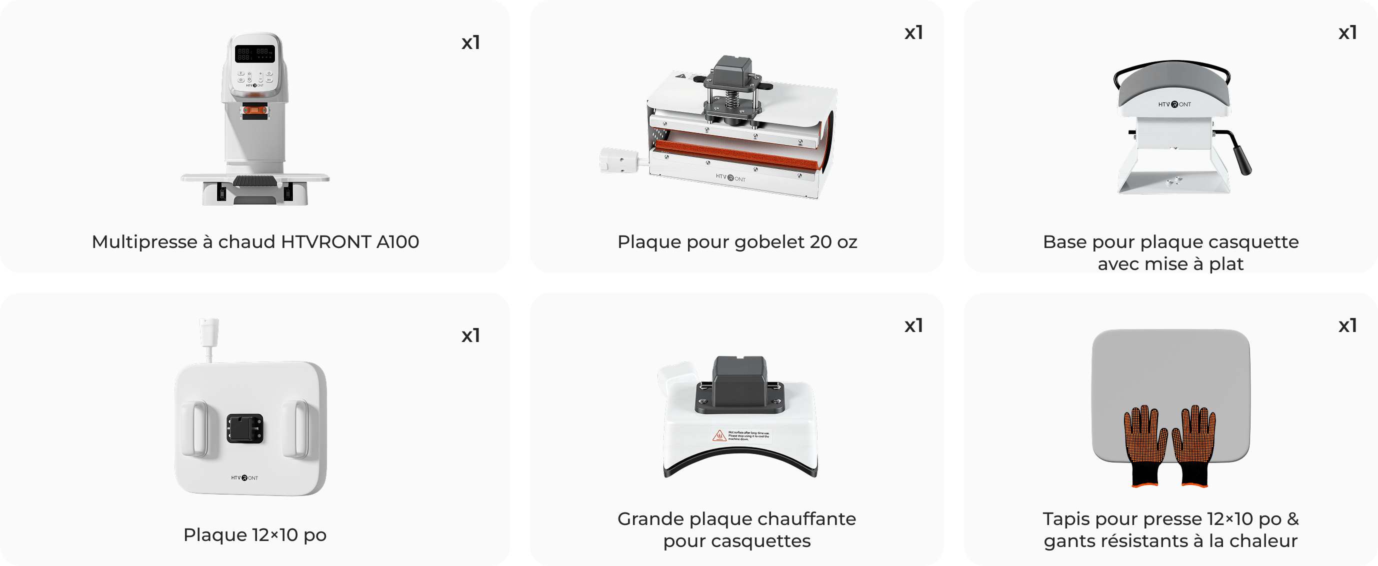 Inclus dans la boîte